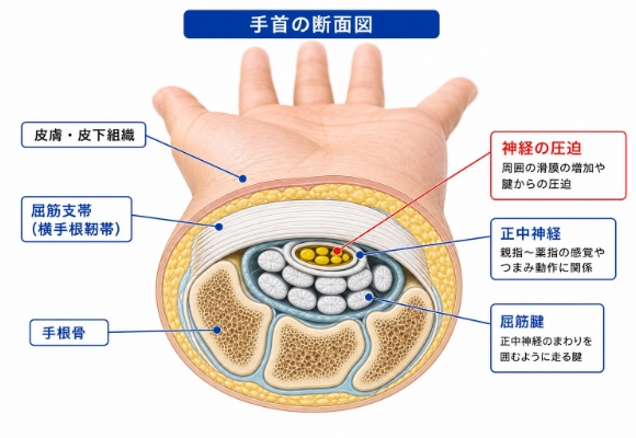 手根管症候群とは